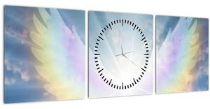 Obraz - Andělská aura (s hodinami) (90x30 cm)