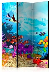 Paraván - Colourful Fish [Room Dividers]