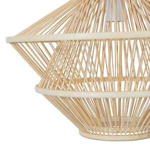 Hoorns Bambusové závěsné světlo Hiba 46 cm