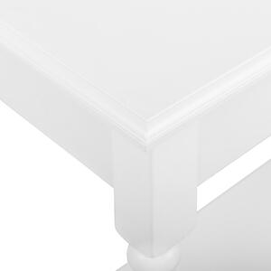 Bílý konzolový stolek TOBAGO