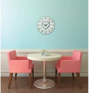 Designové nástěnné hodiny 8030 Nextime Loving You 43cm