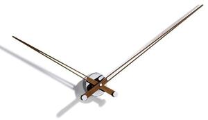 Designové nástěnné hodiny Nomon Axioma Walnut 73cm