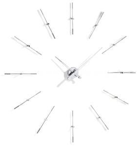 Designové nástěnné hodiny Nomon Merlin Inox 110cm