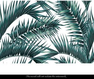 Fototapeta Stylové palmy vládnou! Samolepící 250x250cm