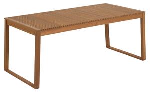 Dřevěný zahradní stůl Kave Home Emili 190 x 90 cm