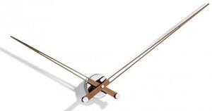 Designové nástěnné hodiny Nomon Axioma Walnut 105cm