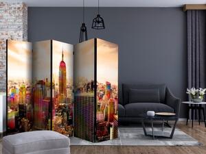 Paraván - Colors of New York City III II [Room Dividers]