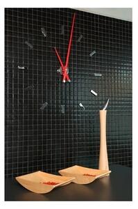 Designové nástěnné hodiny Nomon TACON 12L red 100cm