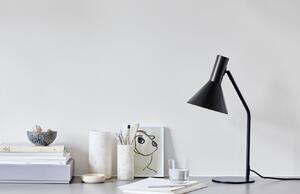 Černá matná kovová stolní lampa Frandsen Lyss