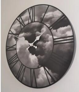 Designové nástěnné hodiny 3037 Nextime Clouds 39cm