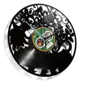 Designové nástěnné hodiny Discoclock 009 Think green 30cm