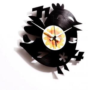 Designové nástěnné hodiny Discoclock 012 Twitter's dumb brother 30cm