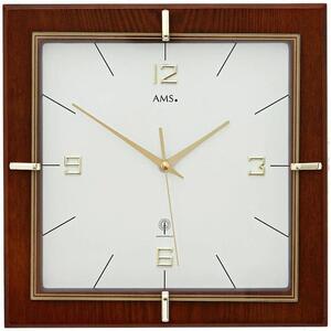 Nástěnné hodiny 5834 AMS řízené rádiovým signálem 29cm
