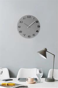 Designové nástěnné hodiny 5489GY Karlsson 35cm