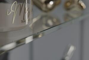 Zrcadlová skříňka LED pod omítku UP7012 se zásuvkou - 80 cm