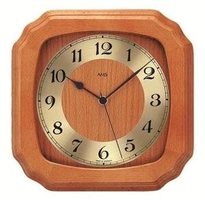 Nástěnné hodiny 5866/9 AMS řízené rádiovým signálem 26cm