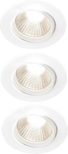 Nordlux Fremont zapuštěná světla 3x4.5 W bílá 2310036001