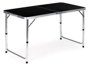 ModernHOME Kempingový stůl skládací stůl černý