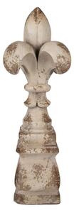 Béžová keramická dekorativní ozdoba – 25x66 cm