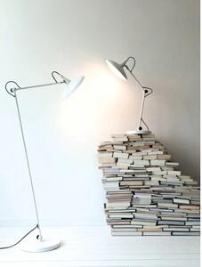 Šedá stolní lampa s polohováním Leitmotiv LM936