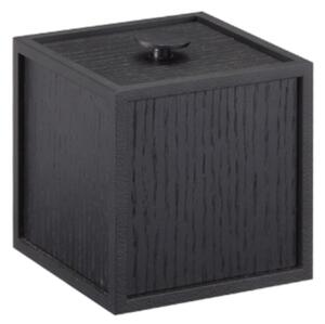 Audo Copenhagen Úložný box Frame Black - 10 cm BLS115