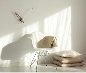 Designové nástěnné hodiny Nomon Cris walnut 70cm
