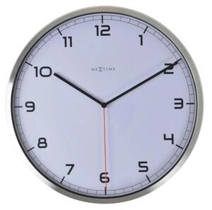 Designové nástěnné hodiny 3080wi Nextime Company number 35cm
