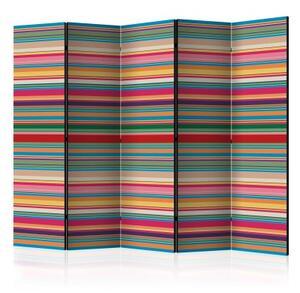 Paraván - Subdued stripes II [Room Dividers]