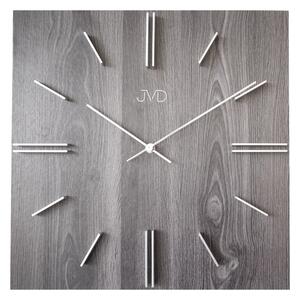 JVD Designové hranaté dřevěné hodiny JVD HC45.2