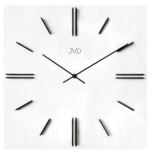 JVD Designové hranaté dřevěné hodiny JVD HC45.3