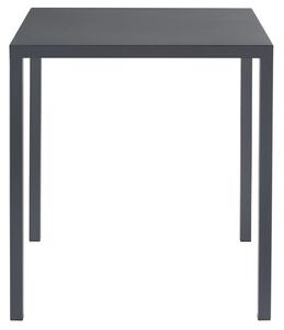 Antracitově šedý kovový zahradní stůl MARA IVO 80x80 cm