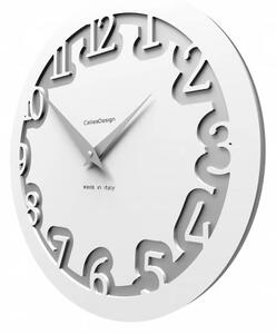 Designové hodiny 10-002 CalleaDesign Labirinto 30cm (více barevných verzí) Barva caffe latte-14 - RAL1019