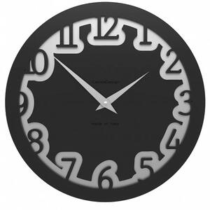 Designové hodiny 10-002 CalleaDesign Labirinto 30cm (více barevných verzí) Barva caffe latte-14 - RAL1019