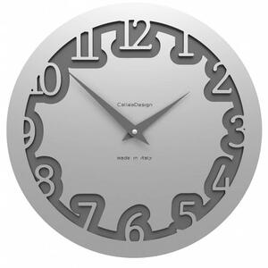 Designové hodiny 10-002 CalleaDesign Labirinto 30cm (více barevných verzí) Barva caffe latte-14 - RAL1019