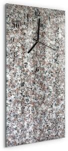 Skleněné hodiny vertikální Grafit zsppc-30x60-00183369