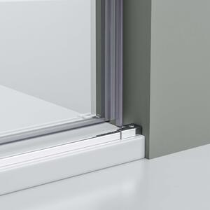 Sprchový kout s posuvnými dveřmi NT806 FLEX - Nano čiré sklo - možnost volby tloušťky skla