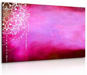 Obraz mandala snů Pink Velikost (šířka x výška): 90x60 cm