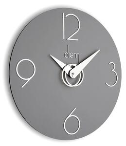 Designové nástěnné hodiny I501GR grey IncantesimoDesign 40cm