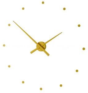 Designové nástěnné hodiny NOMON OJ hořčicové 50cm
