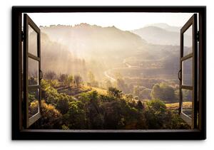 Malvis Okno do Thajské přírody Velikost: 90x60 cm