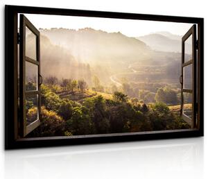 Malvis Okno do Thajské přírody Velikost: 90x60 cm