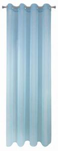 Krásné interiérové závěsy ve světle modré barvě 140 x 250 cm