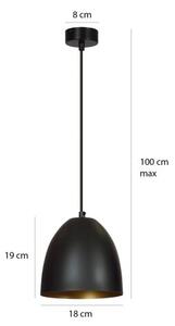 Emibig 8890909 ŠÍŘKA: 180 mm, SVĚTELNÝ ZDROJ: 1 x E27, max. 60W