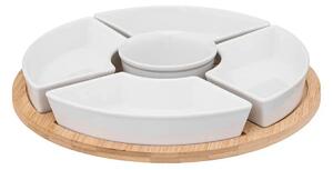 Porcelánová servírovací miska Circle (fi) 27 cm sada 5ks