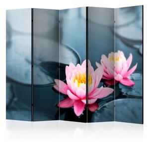 Paraván - Lotus blossoms II [Room Dividers]