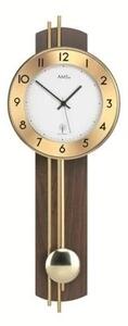 Kyvadlové nástěnné hodiny 5266/1 AMS řízené rádiovým signálem 62cm