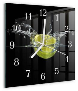 Skleněné hodiny Citronová zskb-30x30-00086786
