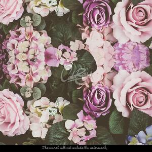 Fototapeta Romantická kytice květin Samolepící 250x250cm