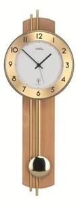 Kyvadlové nástěnné hodiny 5266/18 AMS řízené rádiovým signálem 62cm