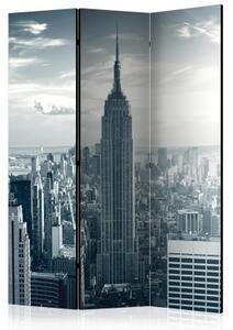 Paraván - Amazing view to New York Manhattan at sunrise [Room Dividers]